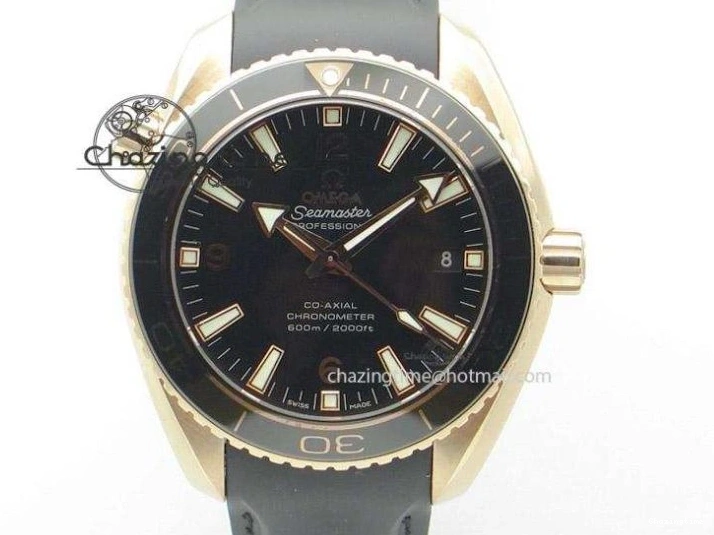 0207 Popular De Ville MK 1:1 Best Edition RG White Dial On Black Leather Asian Seagull T1701 (Sec@6) 8237